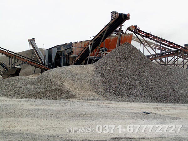 采石場破碎生產線 采石場破碎生產線