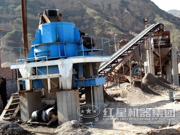 河卵石制砂生產線