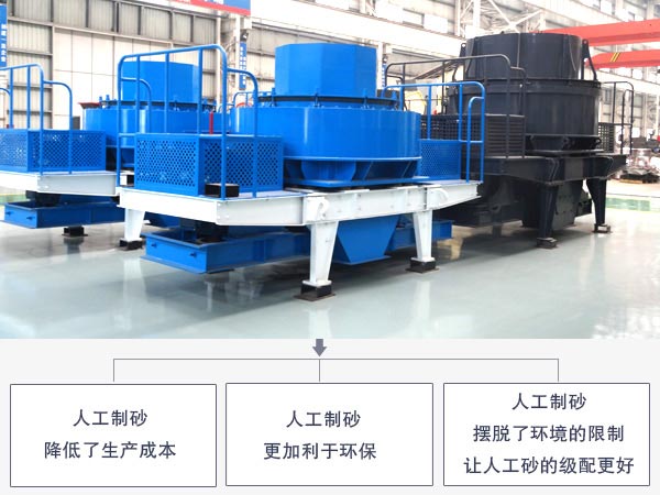 人工制砂機(jī)優(yōu)勢