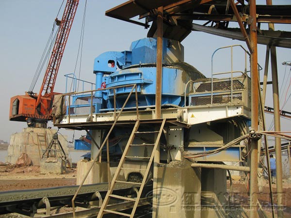 制砂生產線客戶現場