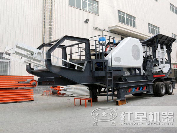 輪胎式移動破碎站 輪胎式移動破碎站