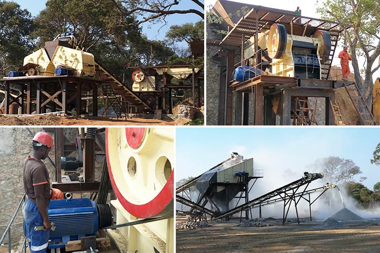 HD德版顎式破碎機應用現場 HD德版顎式破碎機應用現場