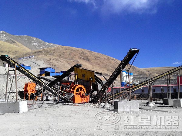 制砂生產線現場