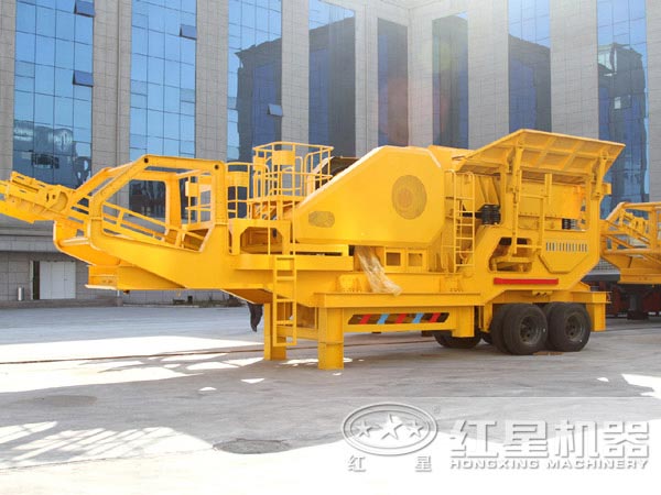 流動(dòng)式車(chē)載石子破碎機(jī) 流動(dòng)式車(chē)載石子破碎機(jī)