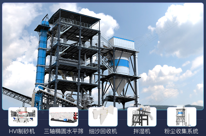 塔式制砂樓結構組成