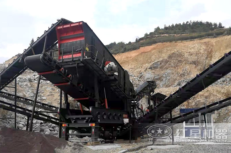 移動式破碎機現場 移動式破碎機現場