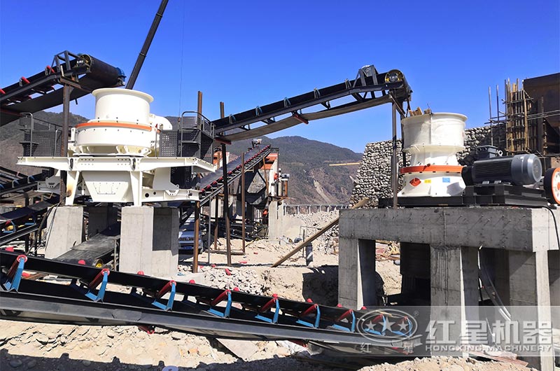 HVI立軸式沖擊破碎機現場 HVI立軸式沖擊破碎機現場