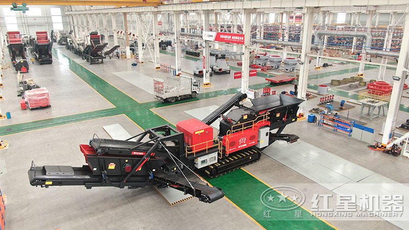 紅星機器小型移動制砂一體機價格優惠 紅星機器小型移動制砂一體機價格優惠