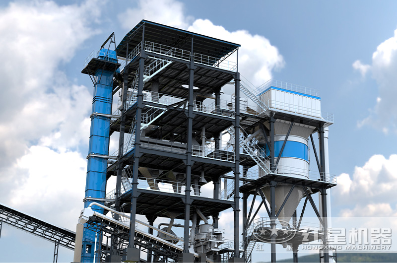 砂巖制砂樓搭建現場實拍圖 砂巖制砂樓搭建現場實拍圖