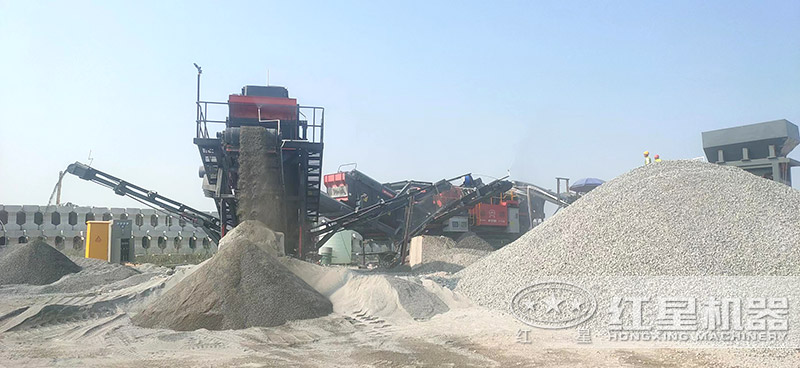 移動制砂作業現場 移動制砂作業現場