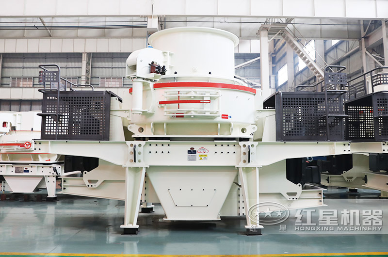 沖擊式制砂機現場實拍圖