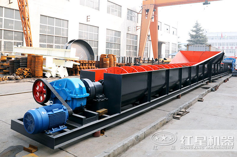 螺旋式洗沙機現場實拍圖 螺旋式洗沙機現場實拍圖