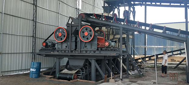 時產100噸制砂生產線