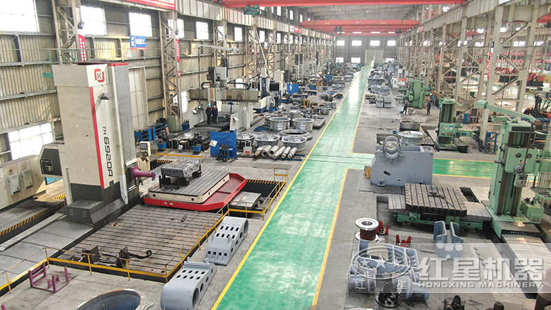 紅星機器碎石機廠家車間實拍
