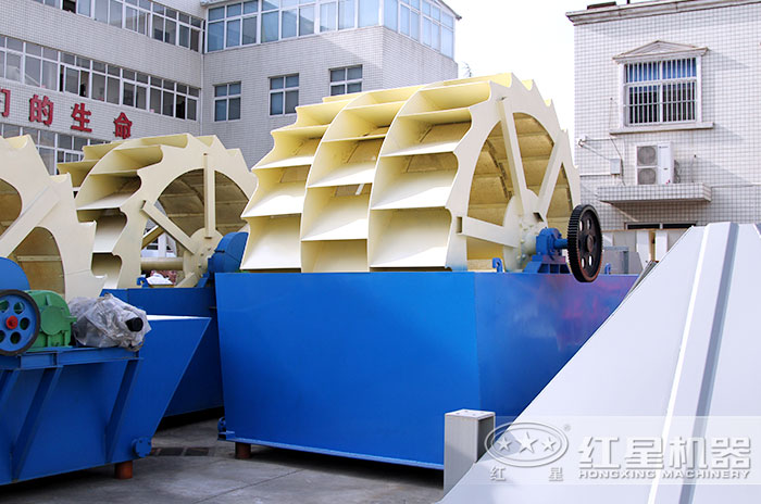 三輪式洗砂機設備 三輪式洗砂機設備