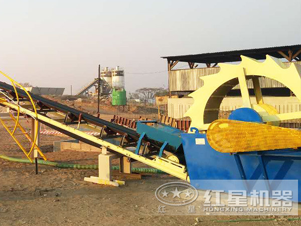 洗砂生產線