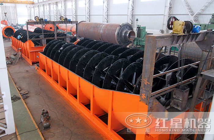 雙螺旋洗砂機 雙螺旋洗砂機