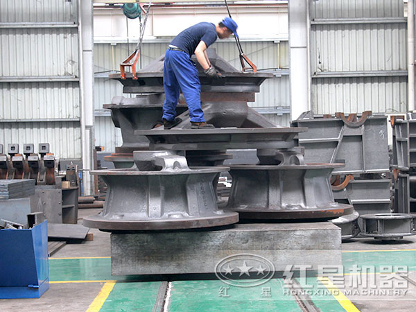 粘土制砂機生產細節