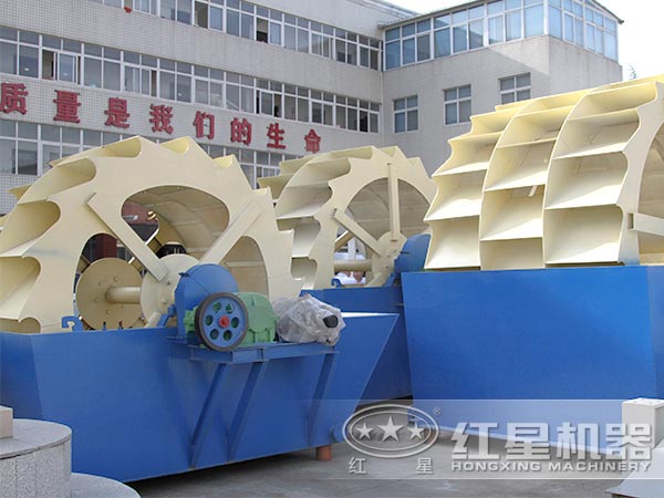 輪斗式洗砂機設備 輪斗式洗砂機設備