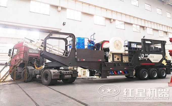 移動式破碎站發往江蘇無錫