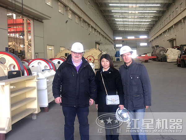 外國用戶前來廠區參觀選購 外國用戶前來廠區參觀選購