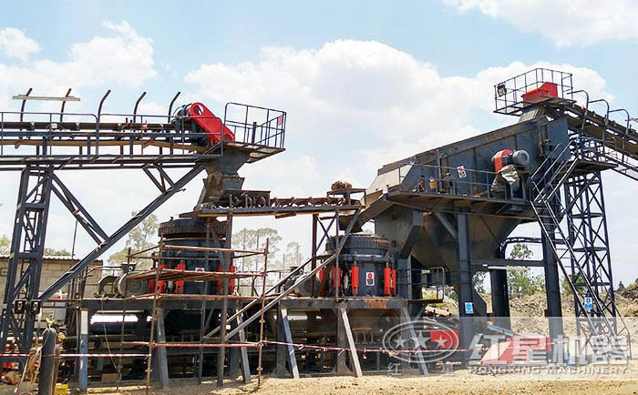 江蘇省大型濕煤破碎機作業現場