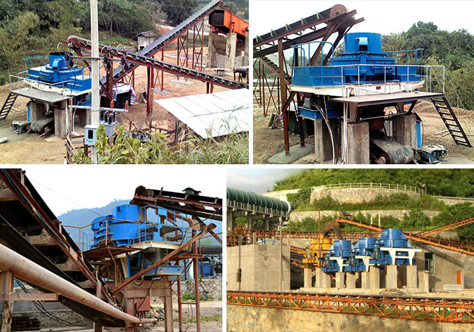 石英制沙設備客戶現場