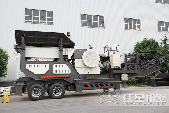 輪式流動砂石破碎機
