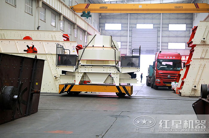 山石制砂機生產車間 山石制砂機生產車間