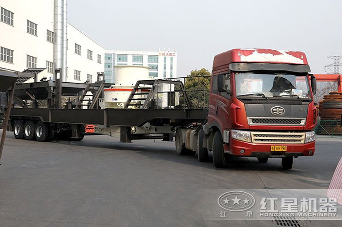 移動式礦石制砂機 移動式礦石制砂機