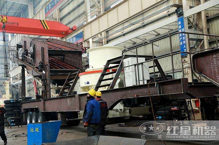 移動式制砂機鑄造車間