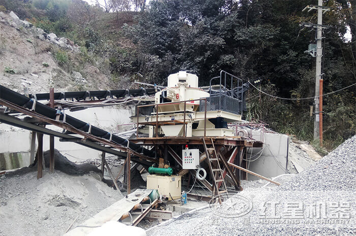 制砂機客戶現場