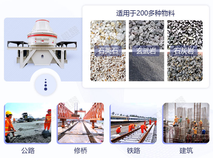 沖擊式破碎機應用范圍 沖擊式破碎機應用范圍