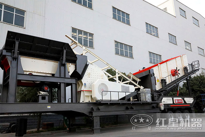 鄭州紅星移動磨石機