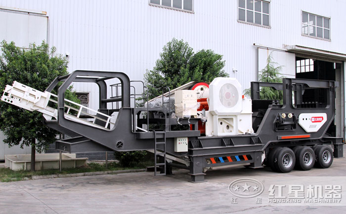 輪胎式移動破碎站設備 輪胎式移動破碎站設備