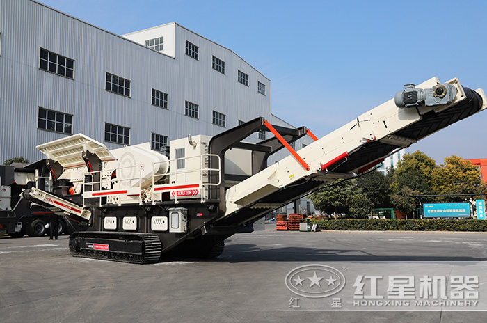 履帶移動式碎石破碎機設備展示 履帶移動式碎石破碎機設備展示