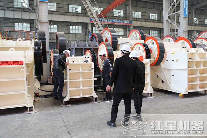 客戶來廠參觀試機