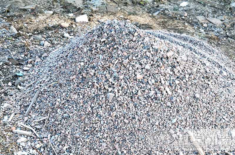 粒度較小的反擊式破碎機加工成品 粒度較小的反擊式破碎機加工成品