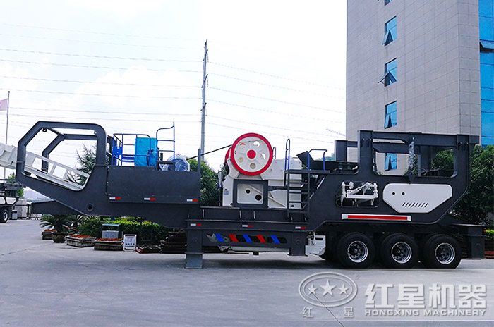 可移動小型石料粉碎機 可移動小型石料粉碎機