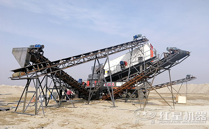 可移動破石機客戶現場