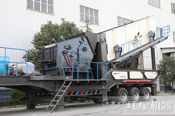 可移動小型石料粉碎設備 可移動小型石料粉碎設備