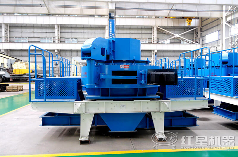 VSI制砂機生產車間