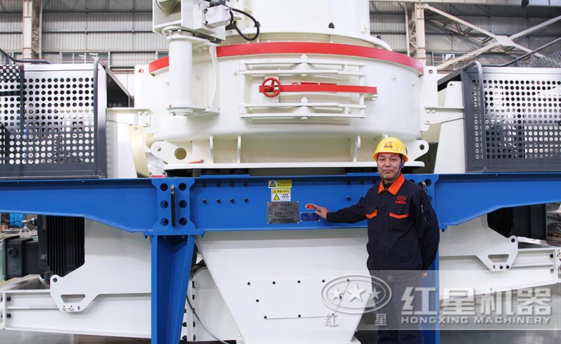 紅星石頭制砂機生產車間