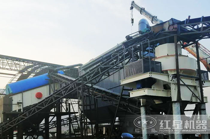 干粉制砂加工現(xiàn)場 干粉制砂加工現(xiàn)場