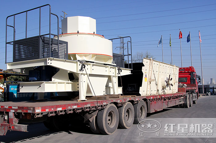 紅星廠家河卵石打砂機發貨