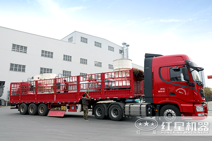 紅星碎石生產線發往江蘇