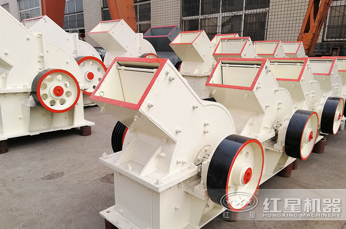 PC錘式破碎機設備展示