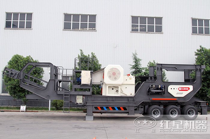 一體式移動(dòng)碎石機(jī)廠家圖