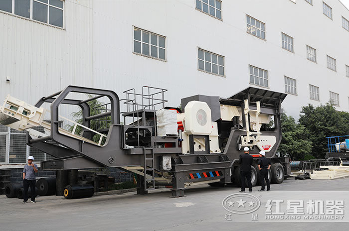 輪胎式車載移動破碎機