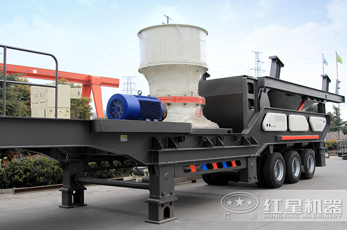 圓錐移動破碎站-搭載單缸圓錐破碎機 圓錐移動破碎站-搭載單缸圓錐破碎機